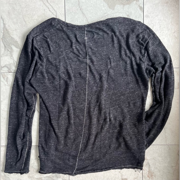 Rag & Bone distressed biker tee - Picture 4 of 8